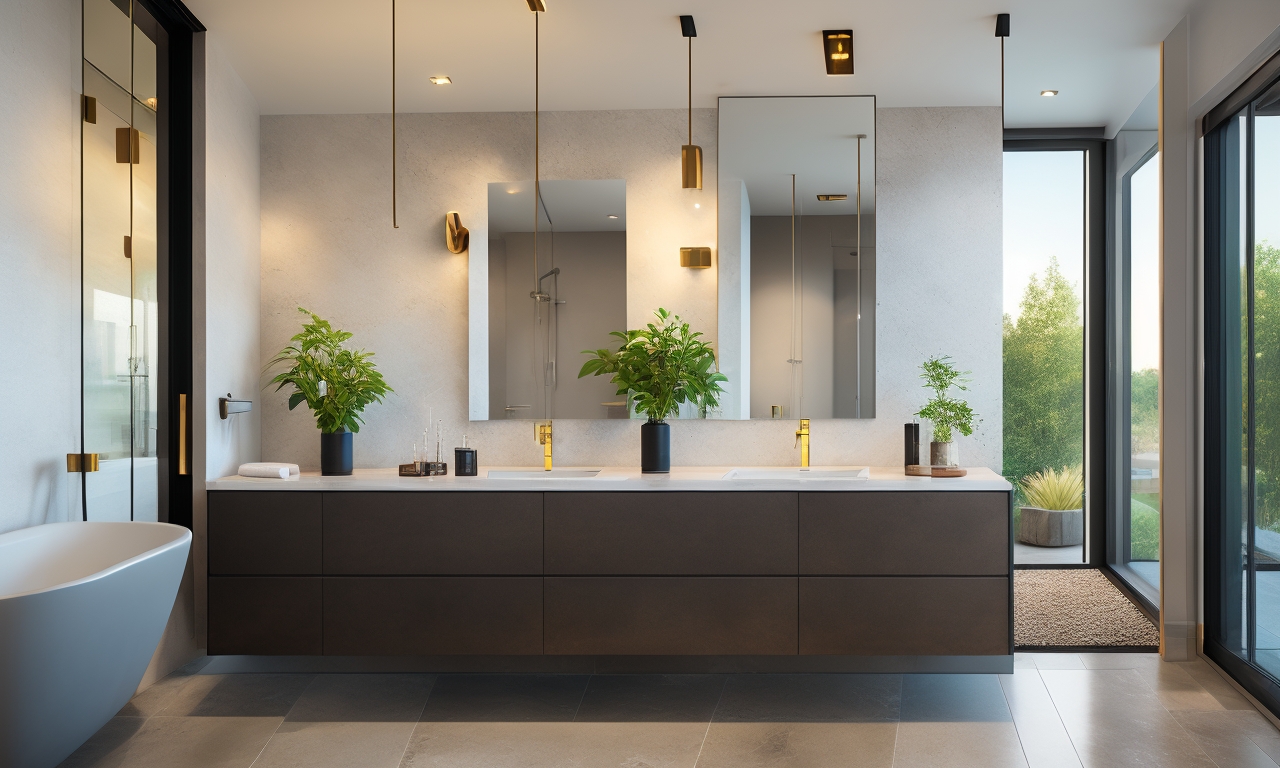 Diseño de baños modernos: guía profesional de tendencias, materiales y distribución